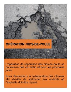 réparation nids de poule 3